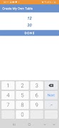 Create My Own Math Table 스크린샷 2