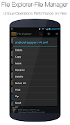 برنامه‌نما File Explorer- File Manager عکس از صفحه