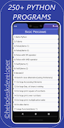Python Programs (500+ programs) ภาพหน้าจอ 3