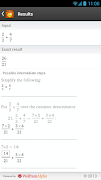 Fractions Reference App Ekran Görüntüsü 1