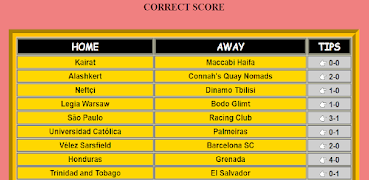 Correct Score Pro Tips capture d'écran 6