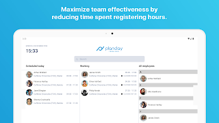 Planday Kiosk الملصق