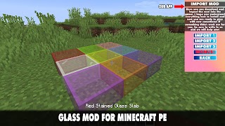 Glass Mod for Minecraft PE capture d'écran 4