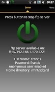 Ftp Server Pro TV capture d'écran 1