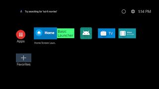 Basic TV Launcher اسکرین شاٹ 6