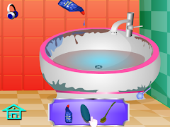 Bathroom cleaning game screenshot 4