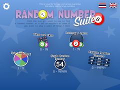 برنامه‌نما Random Number Suite عکس از صفحه