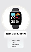 Redmi watch 3 active Guide ポスター