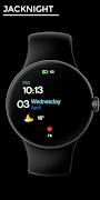 Jacknight - watch face screenshot 6