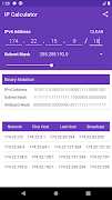 برنامه‌نما IP Calculator عکس از صفحه