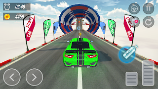 Superhero Car: Mega Ramp Games syot layar 7