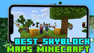 برنامه‌نما All Skyblock Maps Minecraft PE عکس از صفحه
