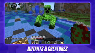 Mutant Creatures Minecraft Mod الملصق