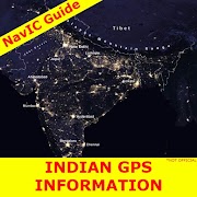 NavIC indian GPS map পোস্টার