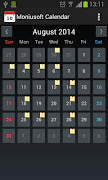 Moniusoft Calendar 截圖 5