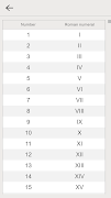 Roman Numerals Generator 스크린샷 3