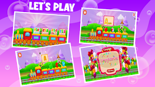 2 Schermata Kids Train: ABC & 123 Learning