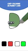 Coloring Alphabet Lore 스크린샷 3