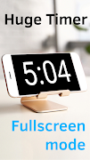 Huge Timer Stopwatch Tabata screenshot 2