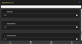 Algorithms in C# syot layar 6