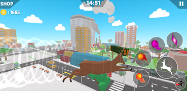 Crazy deer simulator screenshot 6