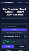 TempMailGrab screenshot 2