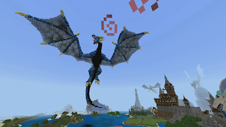 Dragon Mod Minecraft PE الملصق