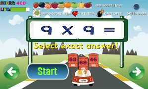 برنامه‌نما Racing Times table عکس از صفحه