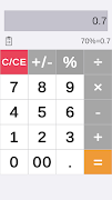 4 Schermata Calculator X with History