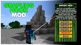 Grapling Hook Mod Minecraft PE スクリーンショット 7
