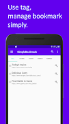 SimpleBookmark bookmark easily ภาพหน้าจอ 3