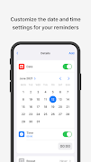 Reminder IOS 16 captura de pantalla 3