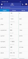 Chinese Hebrew Dictionary captura de pantalla 3