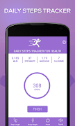 Daily Steps Tracker اسکرین شاٹ 1