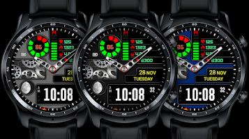 Hybrid Mexanic Watch face 포스터