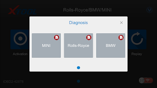 برنامه‌نما iOBD2 BMW عکس از صفحه