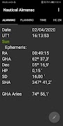 Nautical Almanac screenshot 1