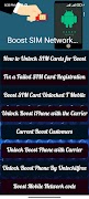 Boost SIM Network Unlock Guide الملصق