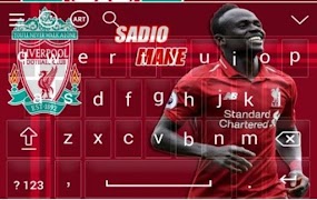 Sadio Mane Theme Keyboard 截图 5