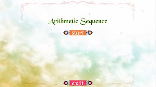 Arithmetic Sequence Poster