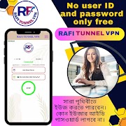برنامه‌نما Rafi Tunnel Vpn عکس از صفحه