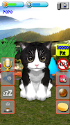 Talking Kittens, gato virtual captura de pantalla 4