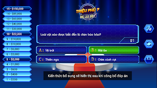 3 Schermata Đi Tìm Triệu Phú - Đọc Câu Hỏi