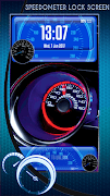 Speedometer Lock Screen পোস্টার