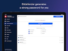 برنامه‌نما Bitdefender Password Manager عکس از صفحه