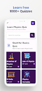 پوستر Physics Quiz Offline | MCQs