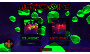 Asteroids 3D imagem de tela 6