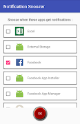 Notification Snoozer تصوير الشاشة 1