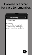 Law Dictionary capture d'écran 2