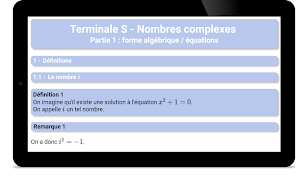 Maths TS : Complexes 1 ảnh chụp màn hình 7